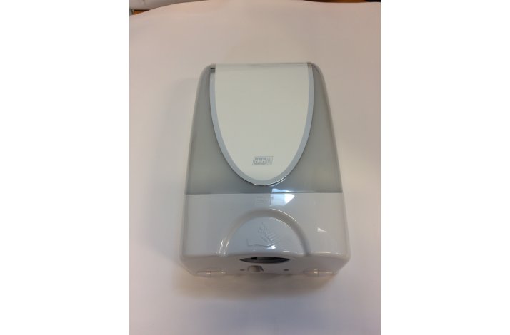 Dispenser, hndfri DEB Silverline, 1200 ml, hvid plast